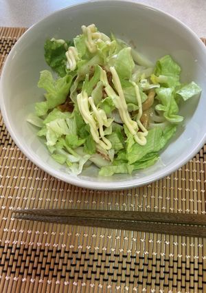 冷やしサラダうどん-レシピのメイン写真