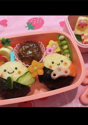 おひなさまのお弁当-レシピのメイン写真