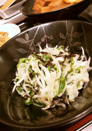 新玉ねぎと大葉のツナ塩昆布和え♪-レシピのメイン写真