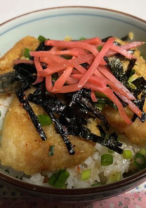 ブリ天丼-レシピのメイン写真