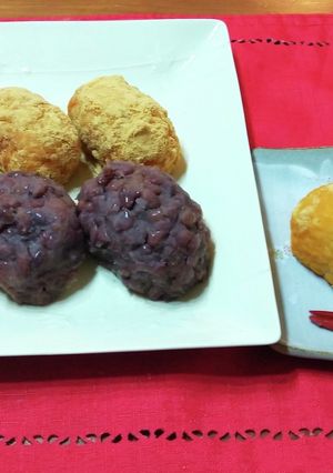 もち米100%おはぎ牡丹餅手作りつぶ餡-レシピのメイン写真