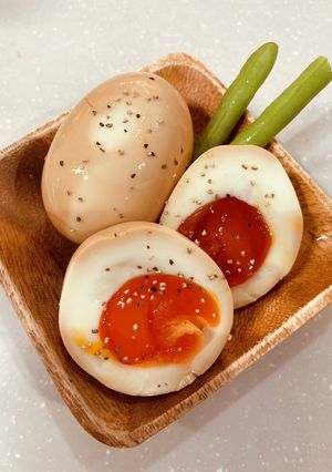 絶対うまい！簡単半熟煮卵♪感謝！！-レシピのメイン写真