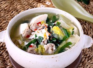 痩せる！豚肉と白菜の旨辛スープ-レシピのメイン写真