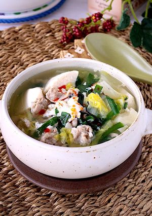 痩せる！豚肉と白菜の旨辛スープ-レシピのメイン写真