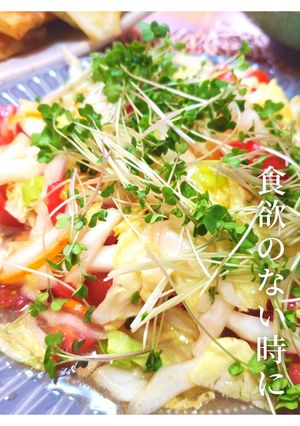 【白菜と金柑のサラダ】-レシピのメイン写真