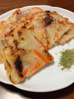 包丁いらず!焼くまで3分!和風チヂミ-レシピのメイン写真