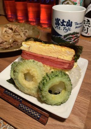 ランチョンミートおにぎり✨ポーたま!!-レシピのメイン写真