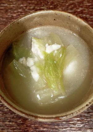 白菜と湯葉豆腐のごま豆乳煮込み-レシピのメイン写真