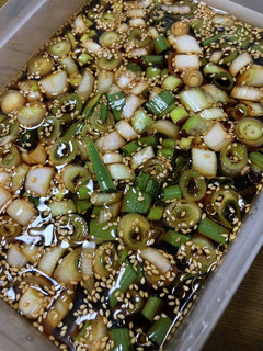 簡単ネギ醤油漬け-レシピのメイン写真