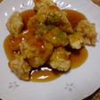 鶏天ぷらの醤油あんかけ♪