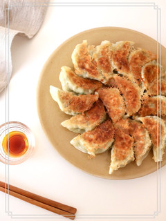 キャベツ♡ニラたっぷり餃子-レシピのメイン写真