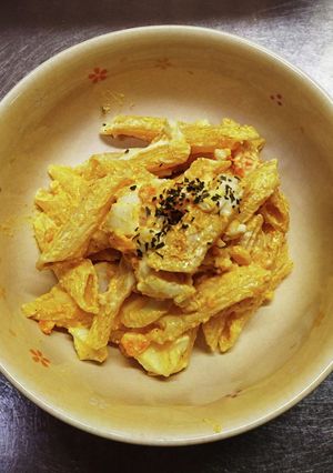 カレーとツナのマカロニサラダ。-レシピのメイン写真