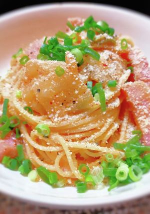 簡単！意外！美味！キムチスパゲティ-レシピのメイン写真