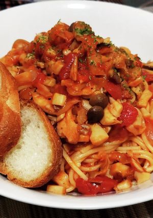 超簡単!ボスカイオーラ木こりのパスタ!-レシピのメイン写真