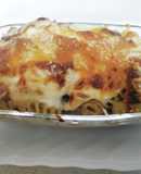 グラタン（パスタ、鶏肉、ボイル帆立）