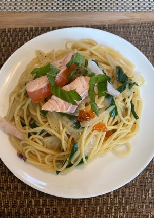 魚介のオイルパスタ-レシピのメイン写真