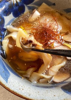 旨辛香味ワンタンスープ★ヴィーガン-レシピのメイン写真