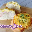 あこ酵母で作るハム&マヨコーン