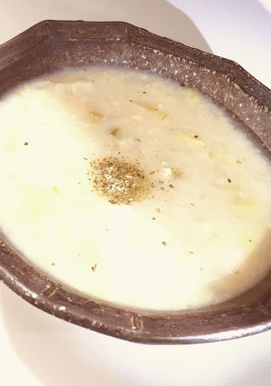 白菜とカブとカリフラワーのクリームスープ-レシピのメイン写真