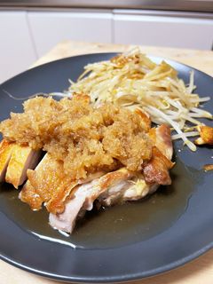 パリパリチキン☆大根おろしと柚子胡椒のせ-レシピのメイン写真