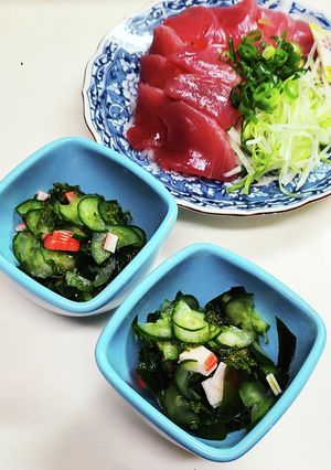 ◇漁師のまかない海苔で磯の香りの酢の物◇-レシピのメイン写真