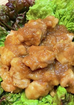 簡単!チキンのオニオンソース-レシピのメイン写真
