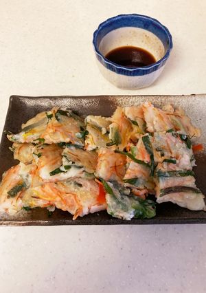 野菜たっぷりチヂミ-レシピのメイン写真