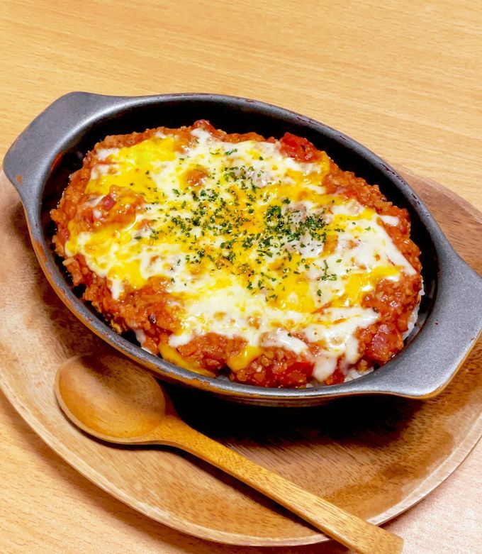 ミートソースのリメイク☆ミートドリア by きなこもっちり