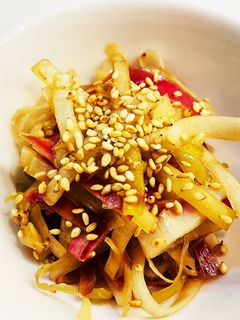大根の皮きんぴら-レシピのメイン写真