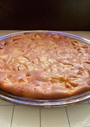 【低糖質】りんごヨーグルトケーキ-レシピのメイン写真