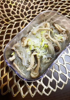 春雨とシメジの簡単あんかけ-レシピのメイン写真
