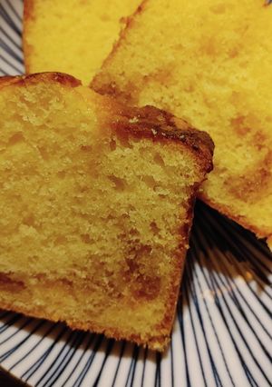 柚子味噌でパウンドケーキ作ってみました!-レシピのメイン写真