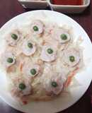 レンジで簡単に肉しゅうまい♪包丁要らず♡