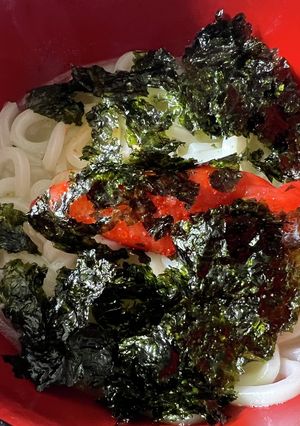 簡単!明太バターうどん-レシピのメイン写真