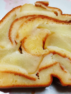 卵焼き器で作るりんごロールケーキ-レシピのメイン写真