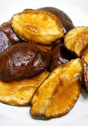 レンジで簡単☆生椎茸の甘辛ごま風味-レシピのメイン写真