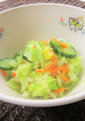 【学校給食】フレンチドレッシングサラダ-レシピのメイン写真