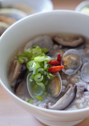 はと麦とあさりの雑炊-レシピのメイン写真