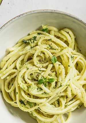 わさびとオリーブオイルの和風パスタ-レシピのメイン写真