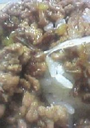 甘辛ジャージャー飯☆-レシピのメイン写真