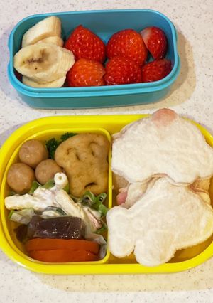 サンドイッチ弁当 年少-レシピのメイン写真