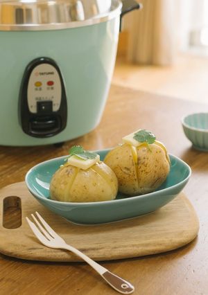 \大同電鍋レシピ/じゃがバター-レシピのメイン写真