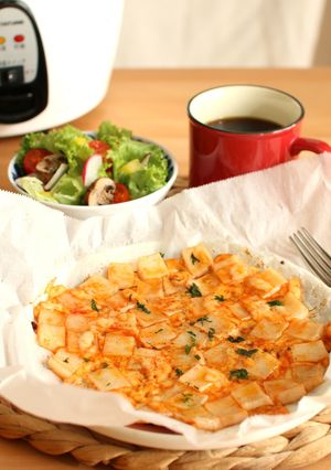 ＼大同電鍋レシピ／餅チーズ焼き-レシピのメイン写真