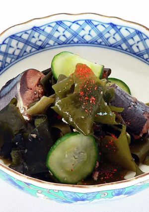 わかめとさんま缶で簡単酢の物-レシピのメイン写真