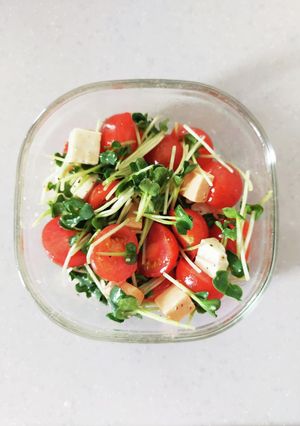 トマトとチーズのマリネ-レシピのメイン写真
