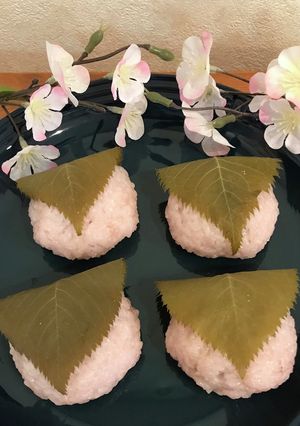 炊き立てご飯で作るなんちゃって桜餅-レシピのメイン写真