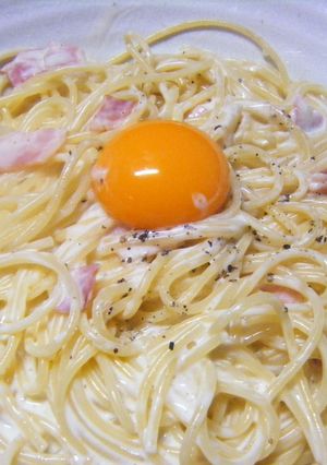 お店みたいな☆濃厚☆カルボナーラ-レシピのメイン写真