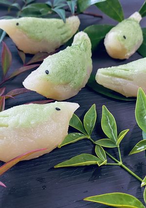 【春色♡和菓子】白あんで・うぐいす-レシピのメイン写真