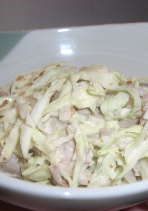 豚肉とキャベツの胡麻和え-レシピのメイン写真
