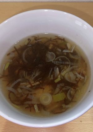 もずくスープ-レシピのメイン写真